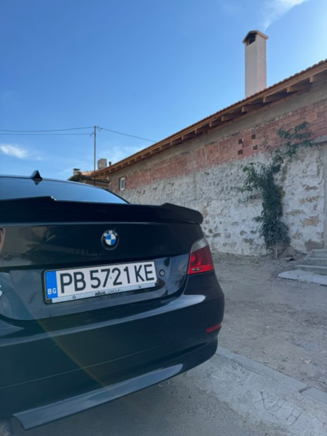 PSM спойлер за багажник E60