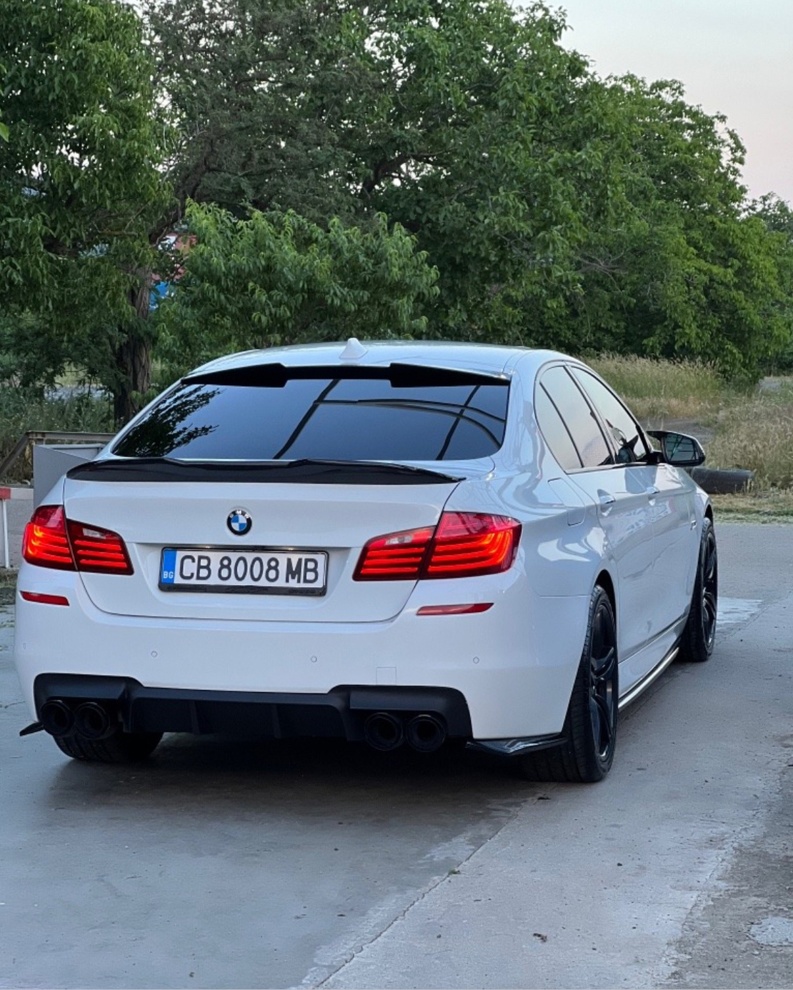 PSM спойлер багажник F10