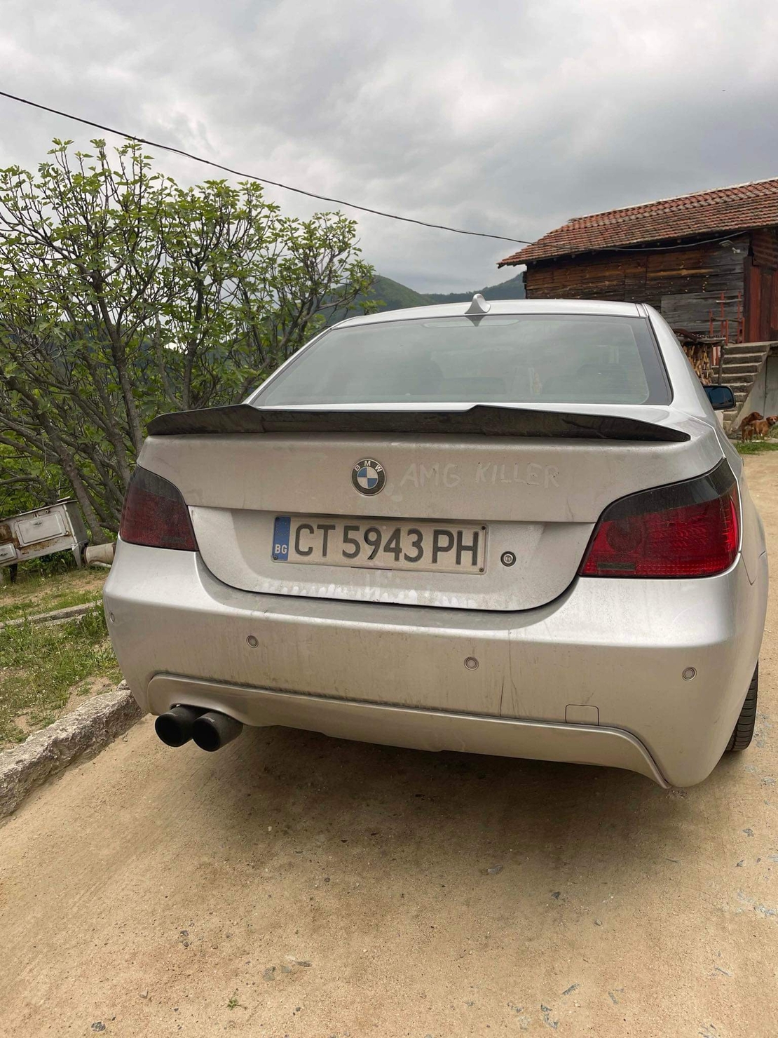 PSM спойлер за багажник E60