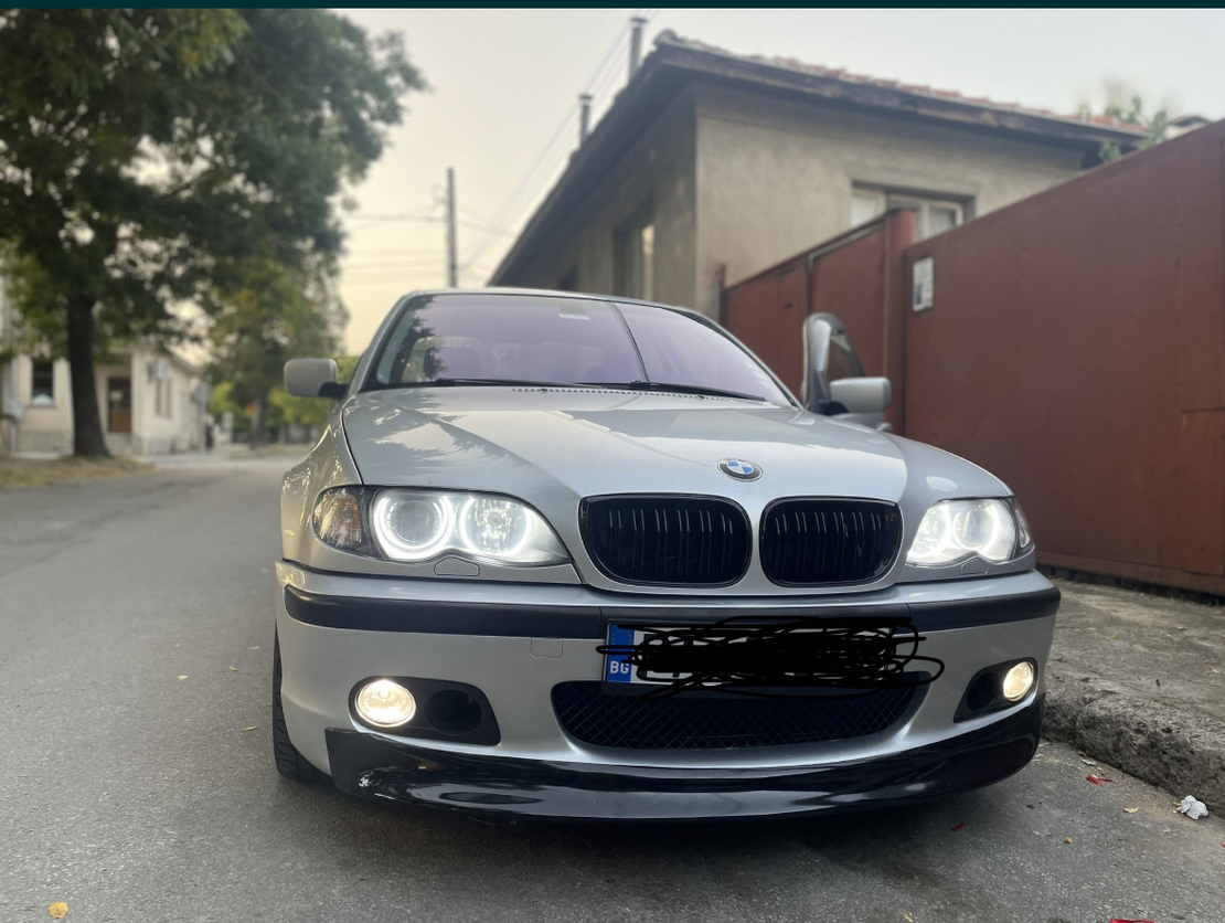 CSL лип за предна Мтех броня Е46