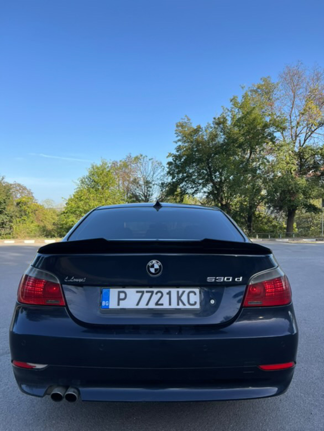 PSM спойлер за багажник E60