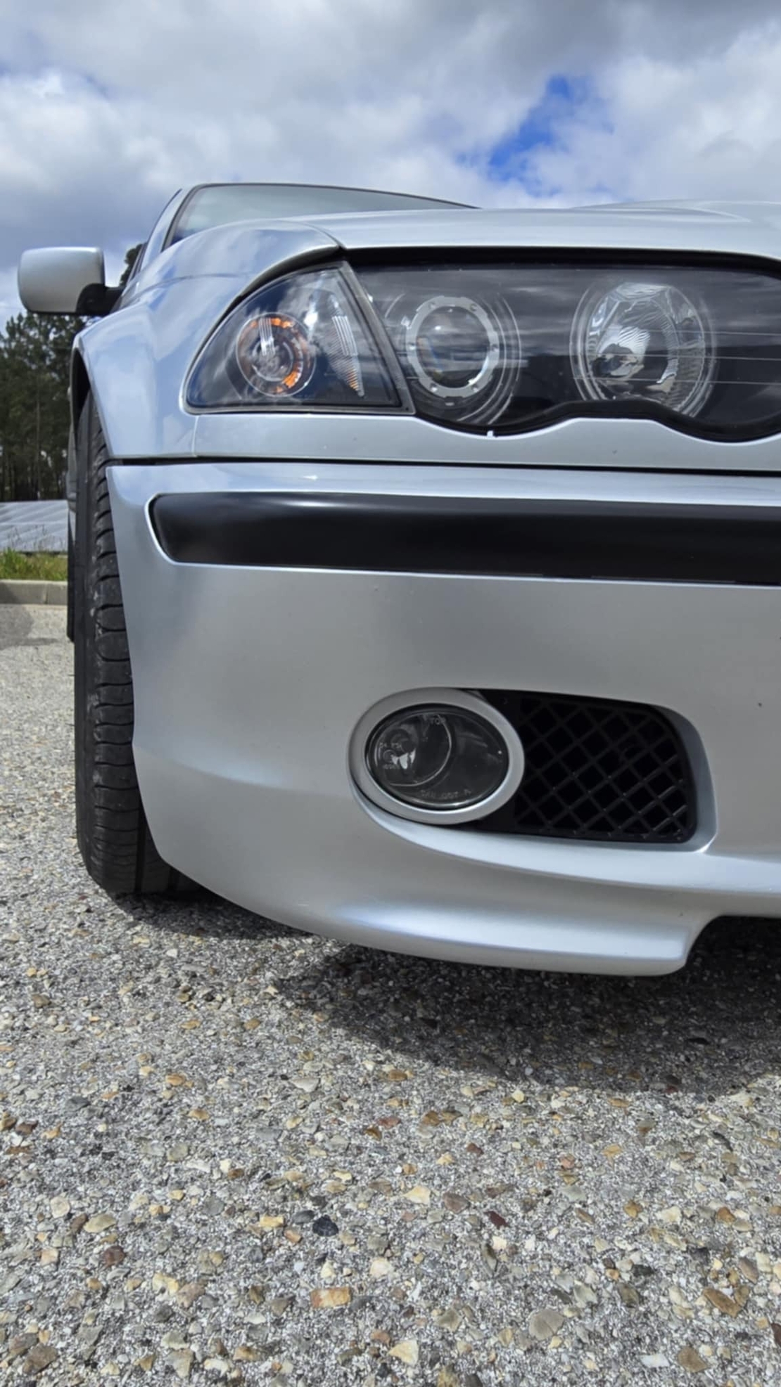 Решетки за халогени BMW E46