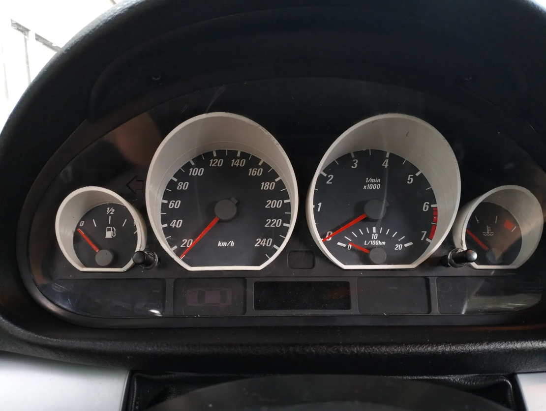 BMW E46 рингове за табло