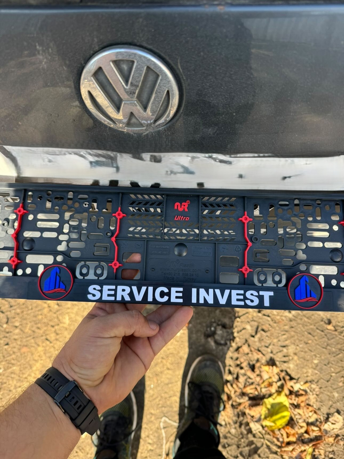 3D Стикер за регистрационен номер