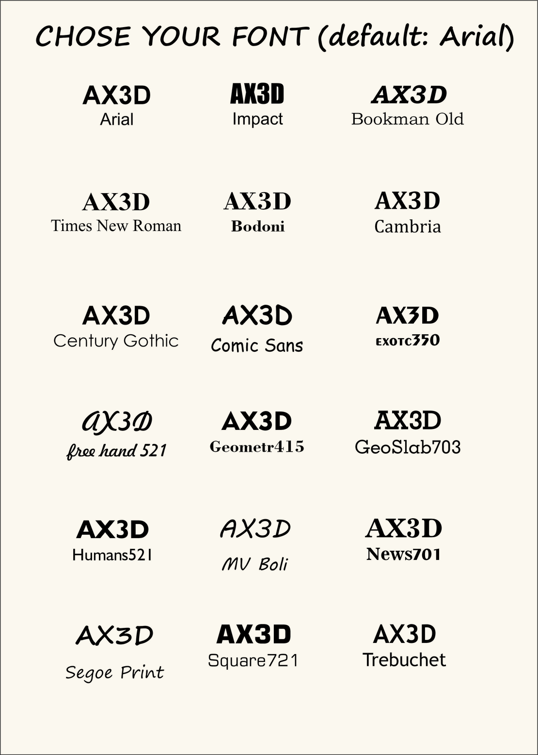 Персонализирани 3D букви с естествен мъх