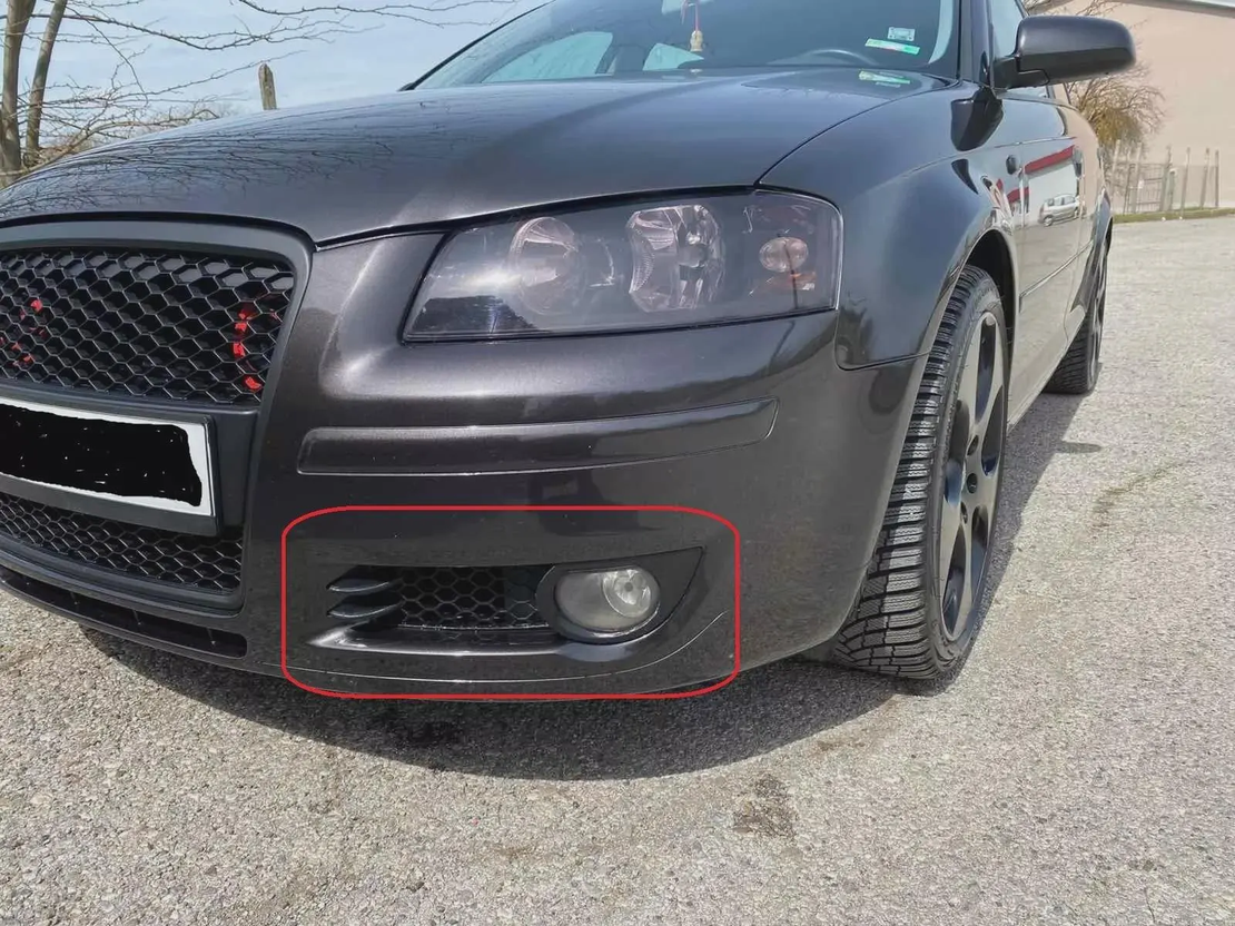 Решетка халогени AUDI A3 8P - тип пчелна пита