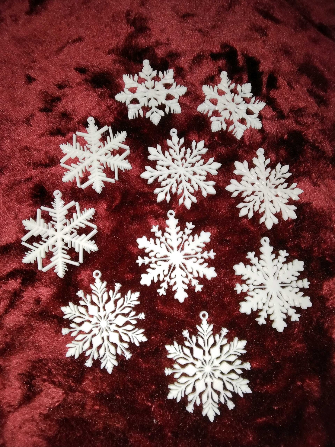 Снежинки - коледна украса