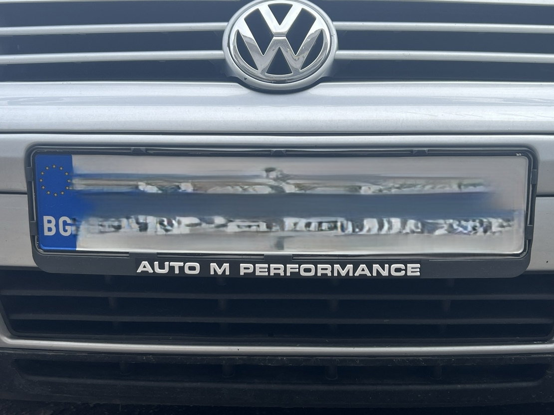 3D Стикер за регистрационен номер