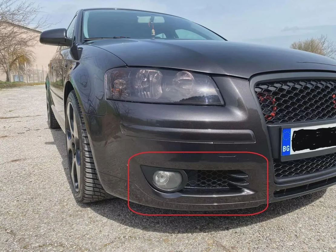 Решетка халогени AUDI A3 8P - тип пчелна пита