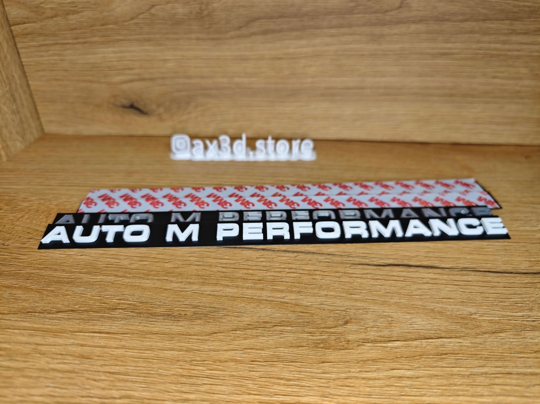 3D Стикер за регистрационен номер