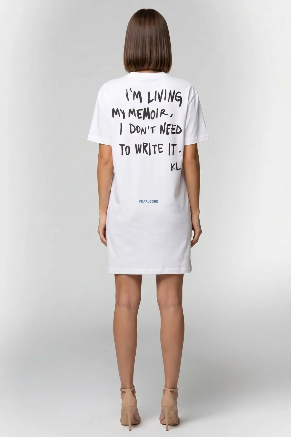 Karl Lagerfeld Jeans T-shirt рокля • M