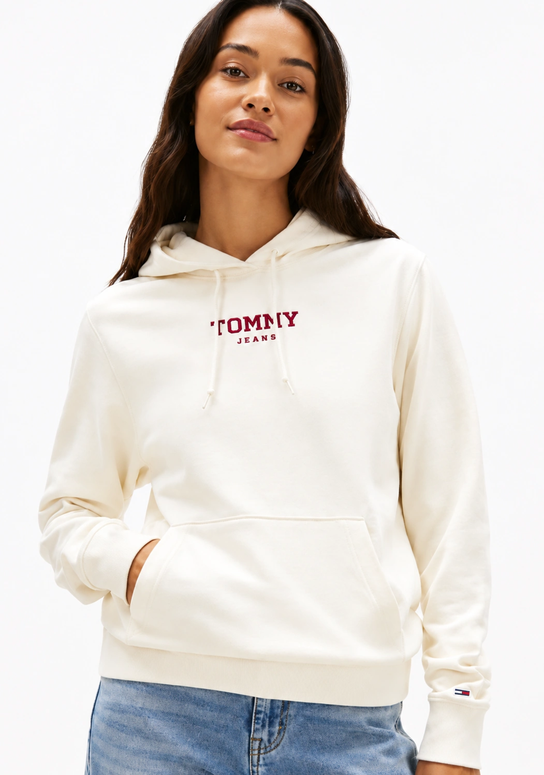 Tommy Jeans TJW Regular Essential Logo суичър • L