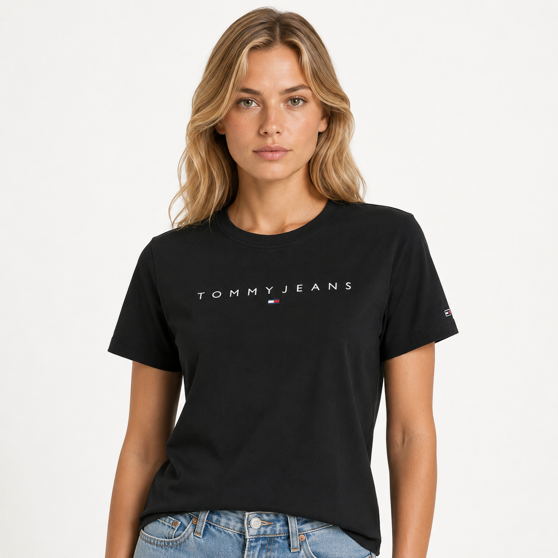 TOMMY JEANS дамска тениска • L