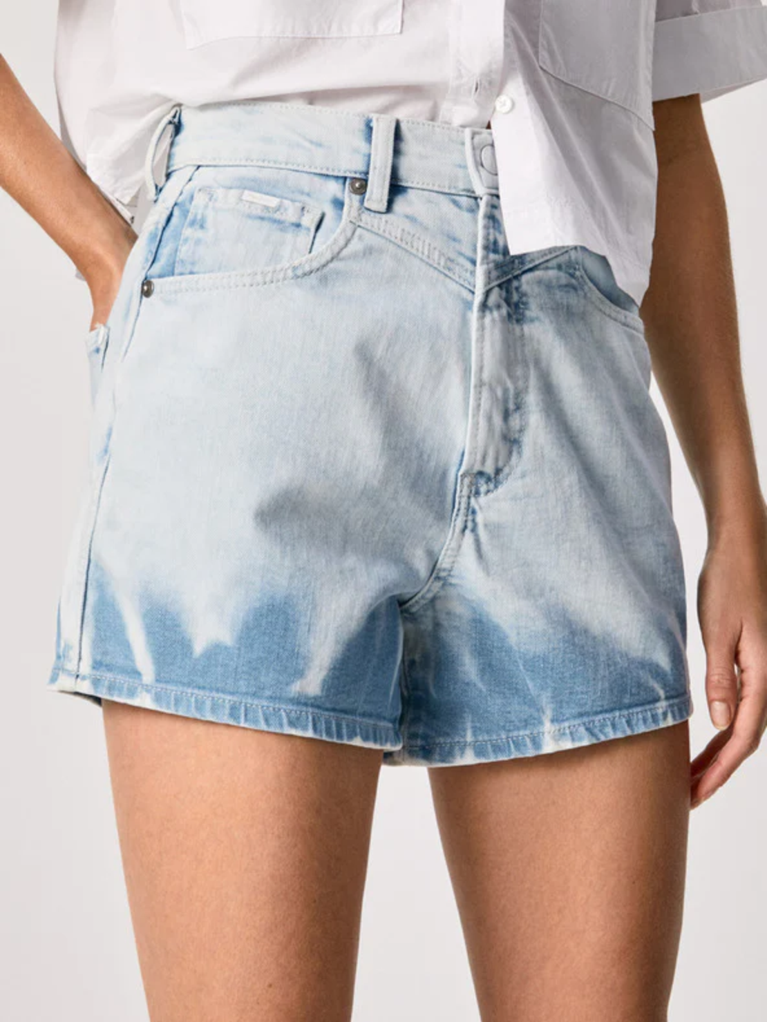 Pepe Jeans Rachel Дънкови къси панталони • XS / W26