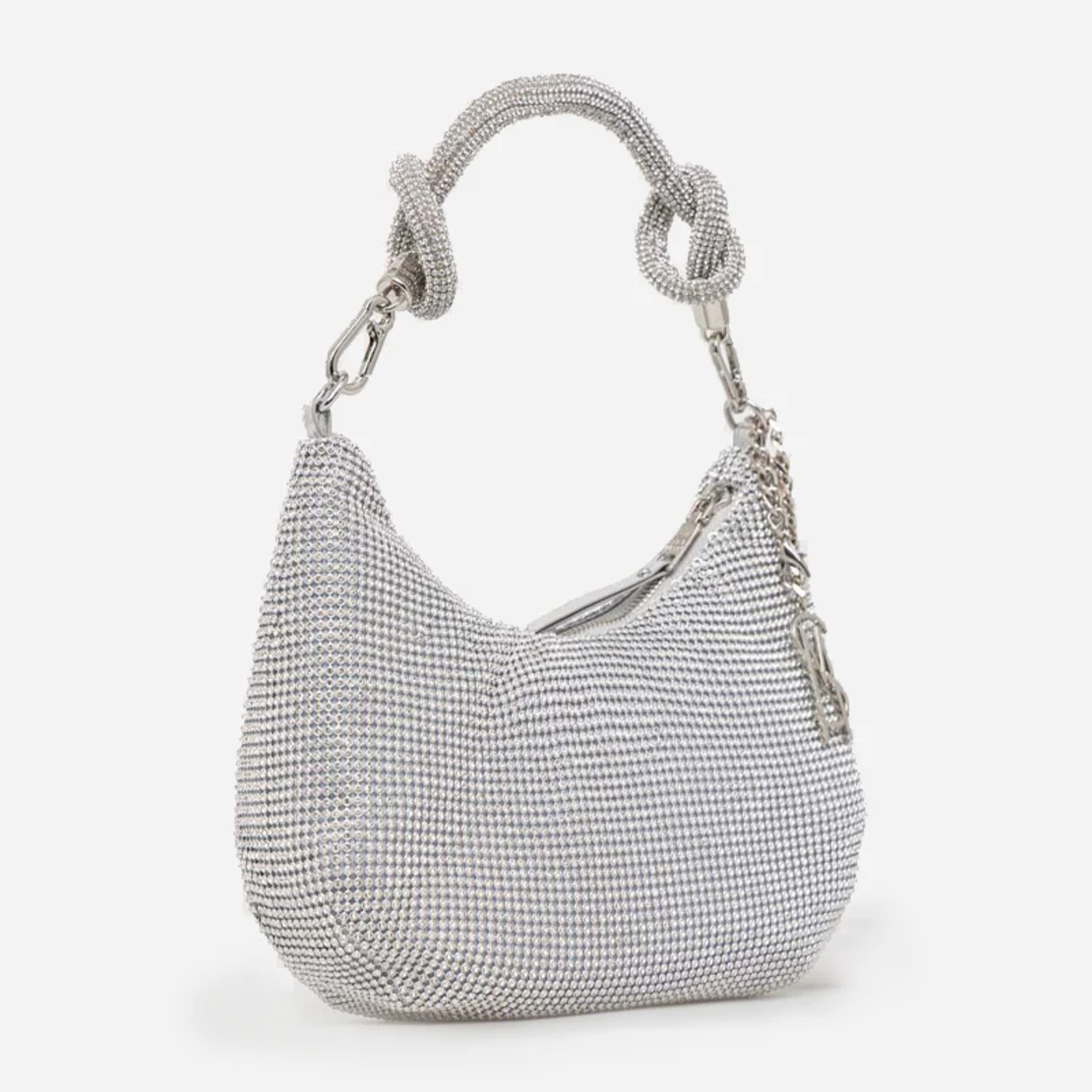 Steve Madden Electric Silver Shoulder Bag