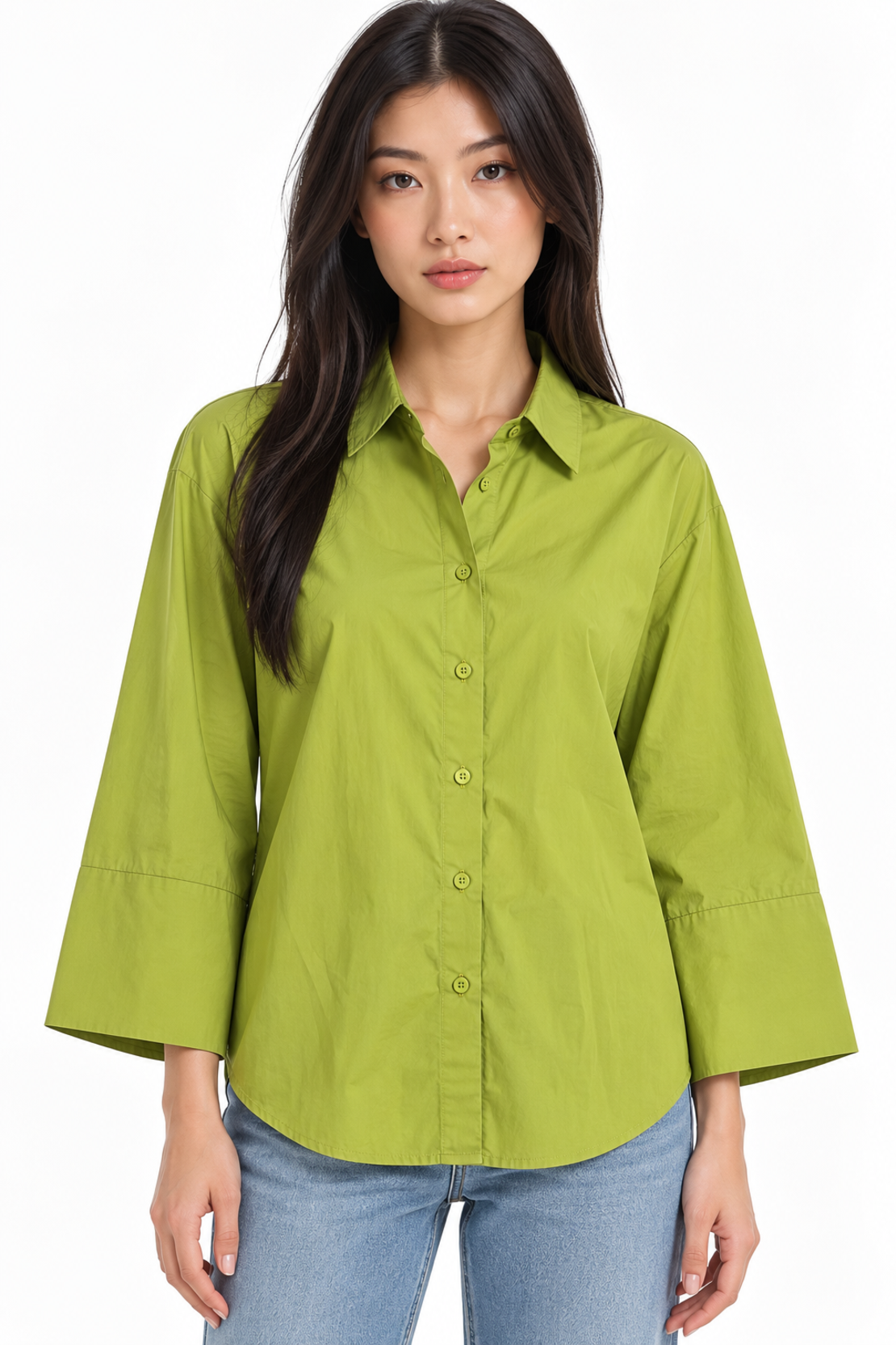 JDY Nelly Wide Sleeve риза • S