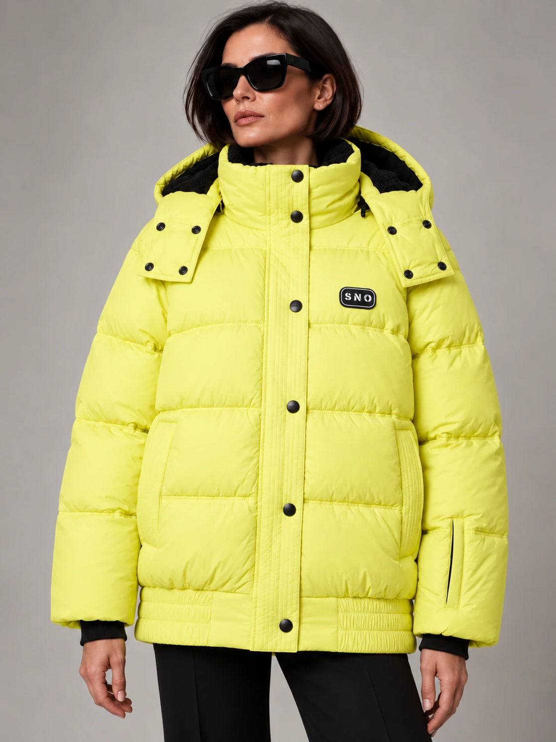 Topshop ватирано яке с качулка • 42
