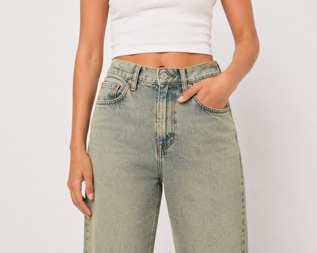 Pieces Ria High Waist дънки • S