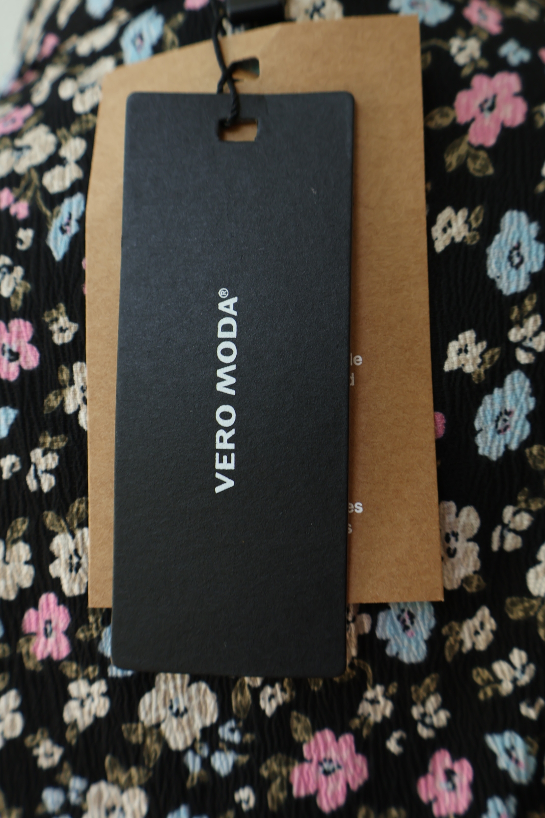 Vero Moda Флорална риза рокля • M