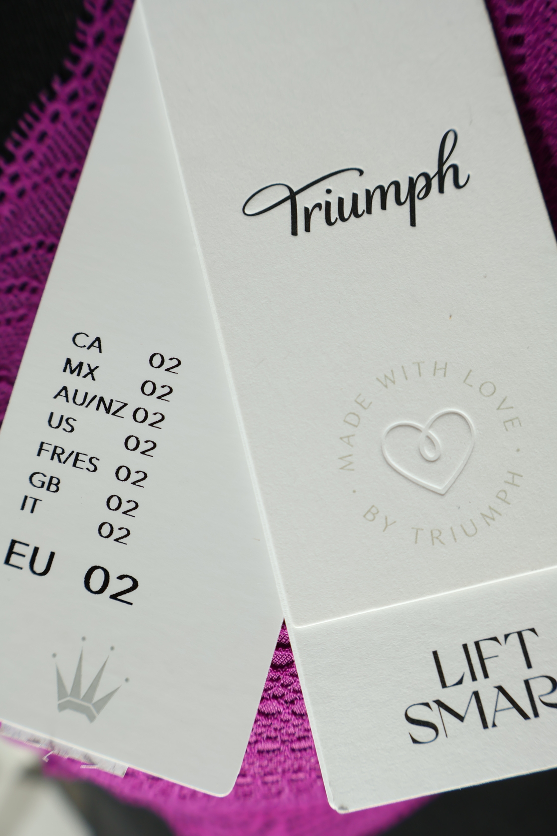 Triumph Lift Smart Bralette • EU 80 C