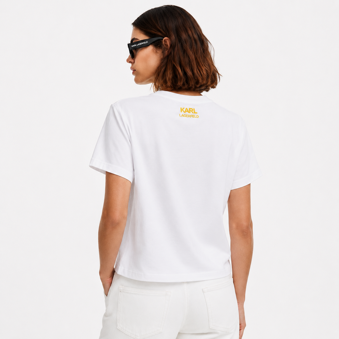 Karl Lagerfeld Summer Logo Boxy дамска тениска • S