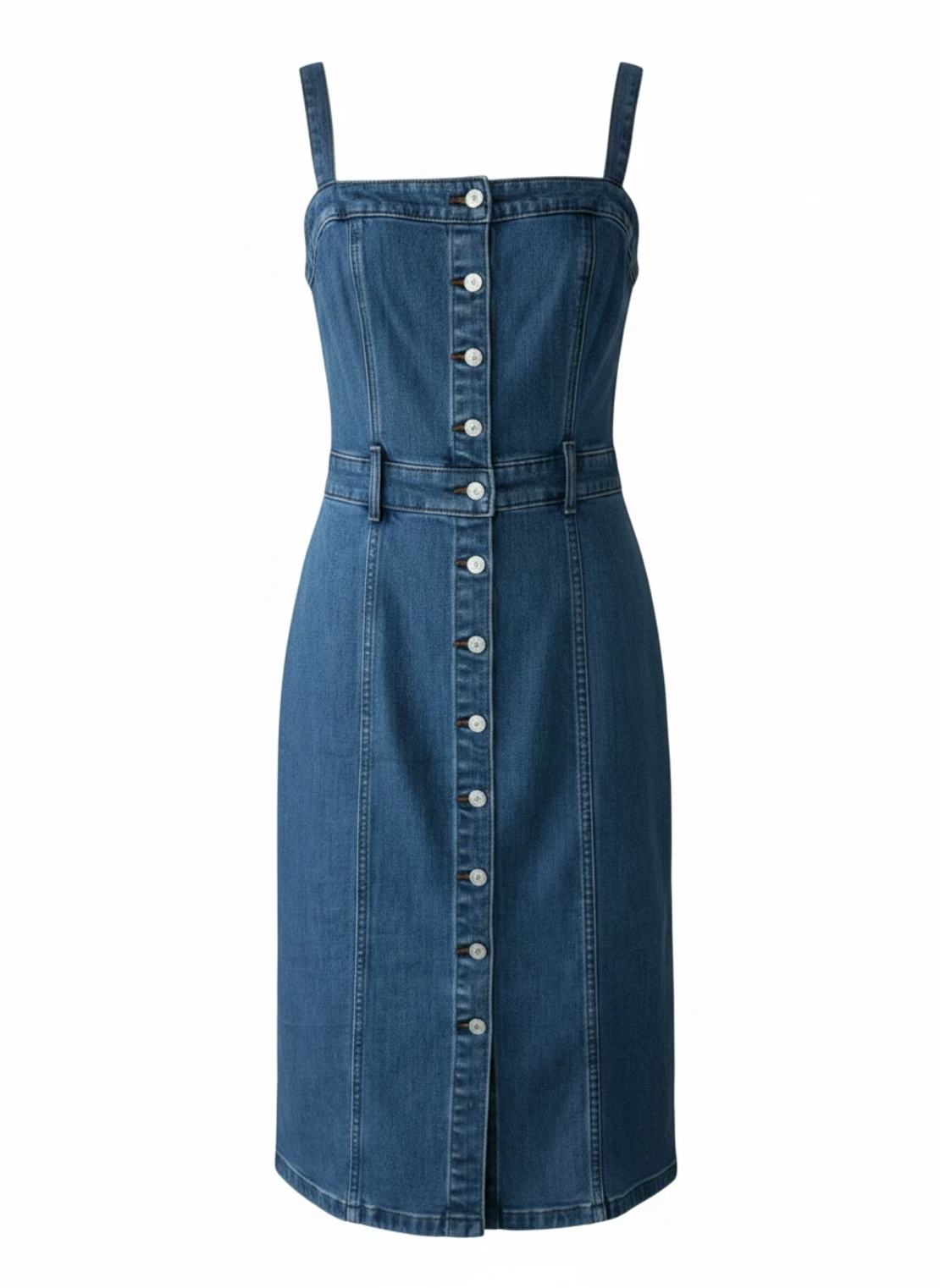Levi’s дънкова midi рокля Slim Fit - L