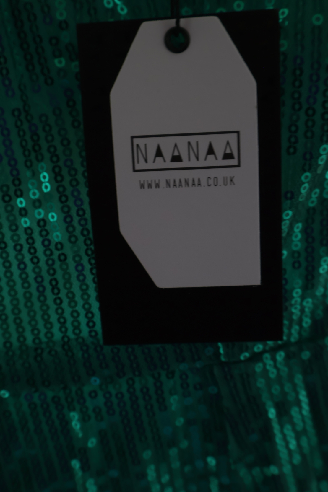 NaaNaa Пайетен гащеризон • XS EU 36