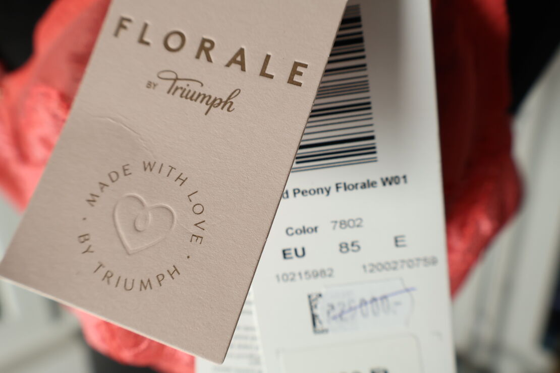 Triumph Florale Wired Bra • 85E