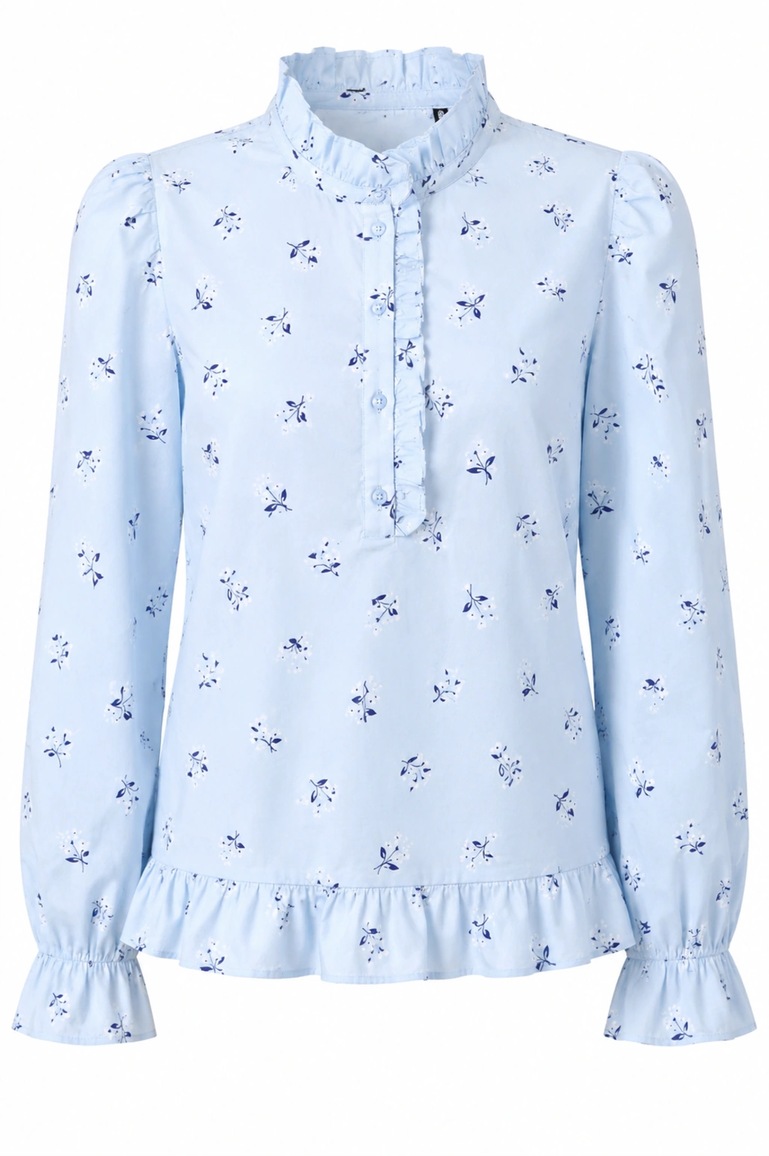Pieces Флорална блуза Nantucket Breeze • XL