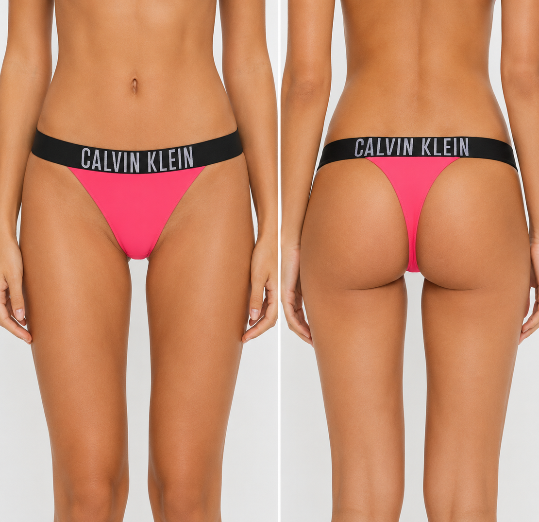 Calvin Klein Долнище на бански Intense Power Thong • L