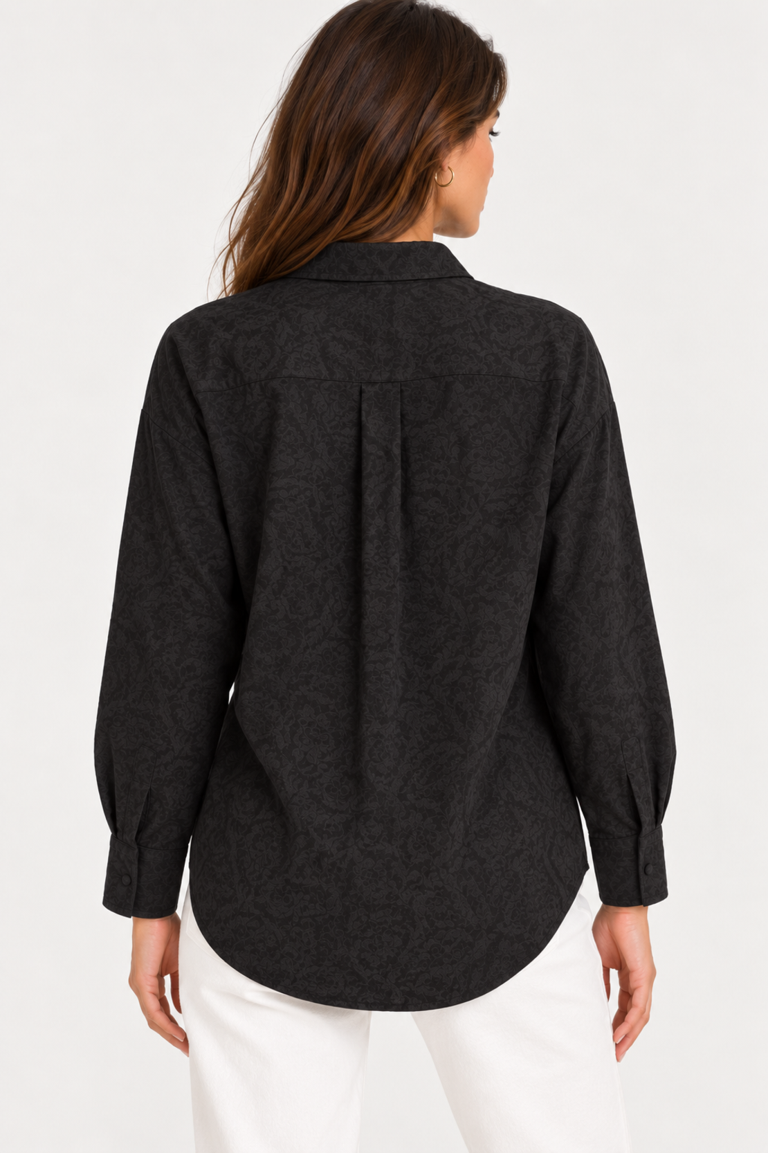 Vero Moda жакардова oversized риза • M