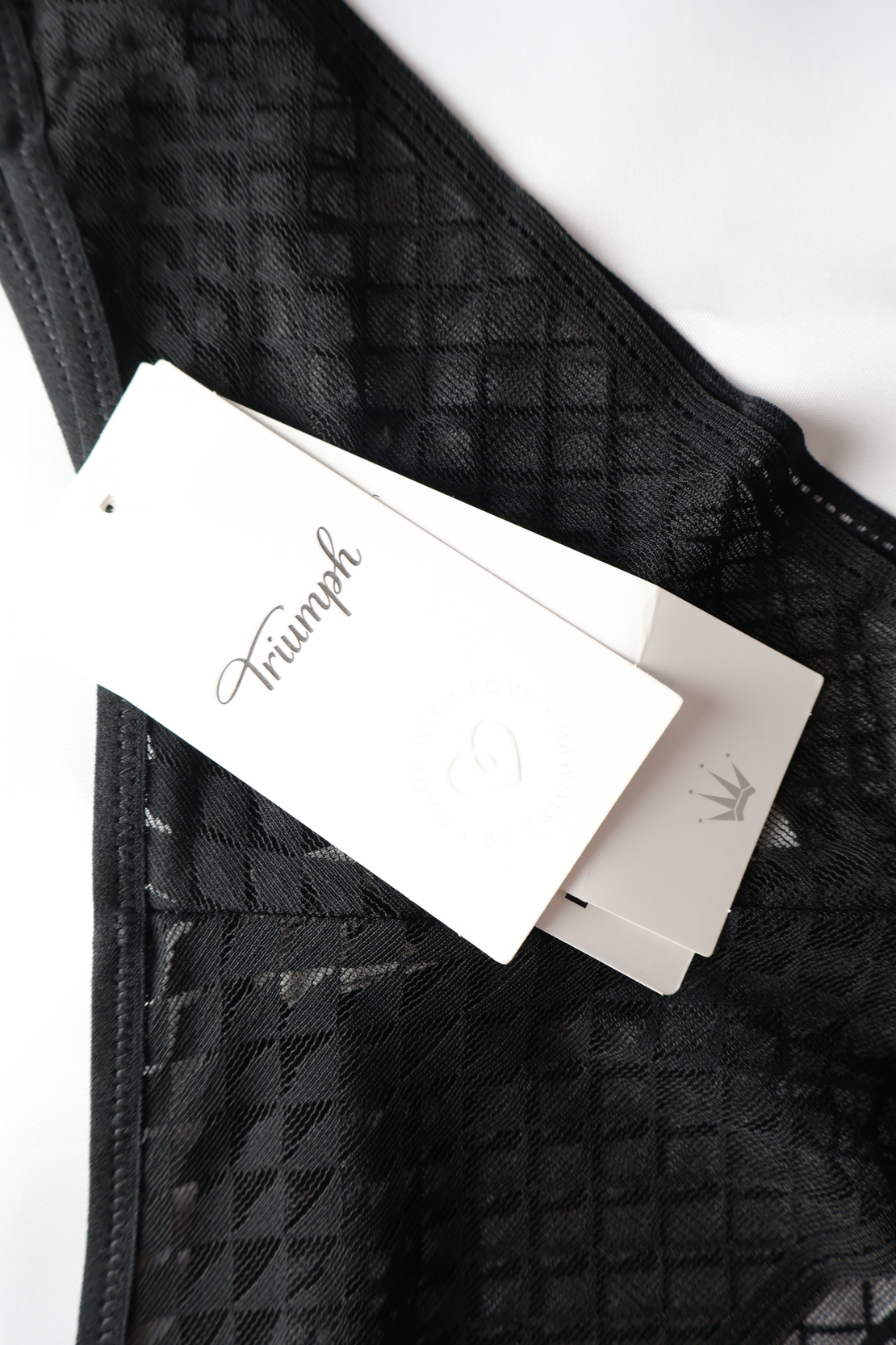 Triumph Sheer Check Mesh Brazilian • EU 40 M
