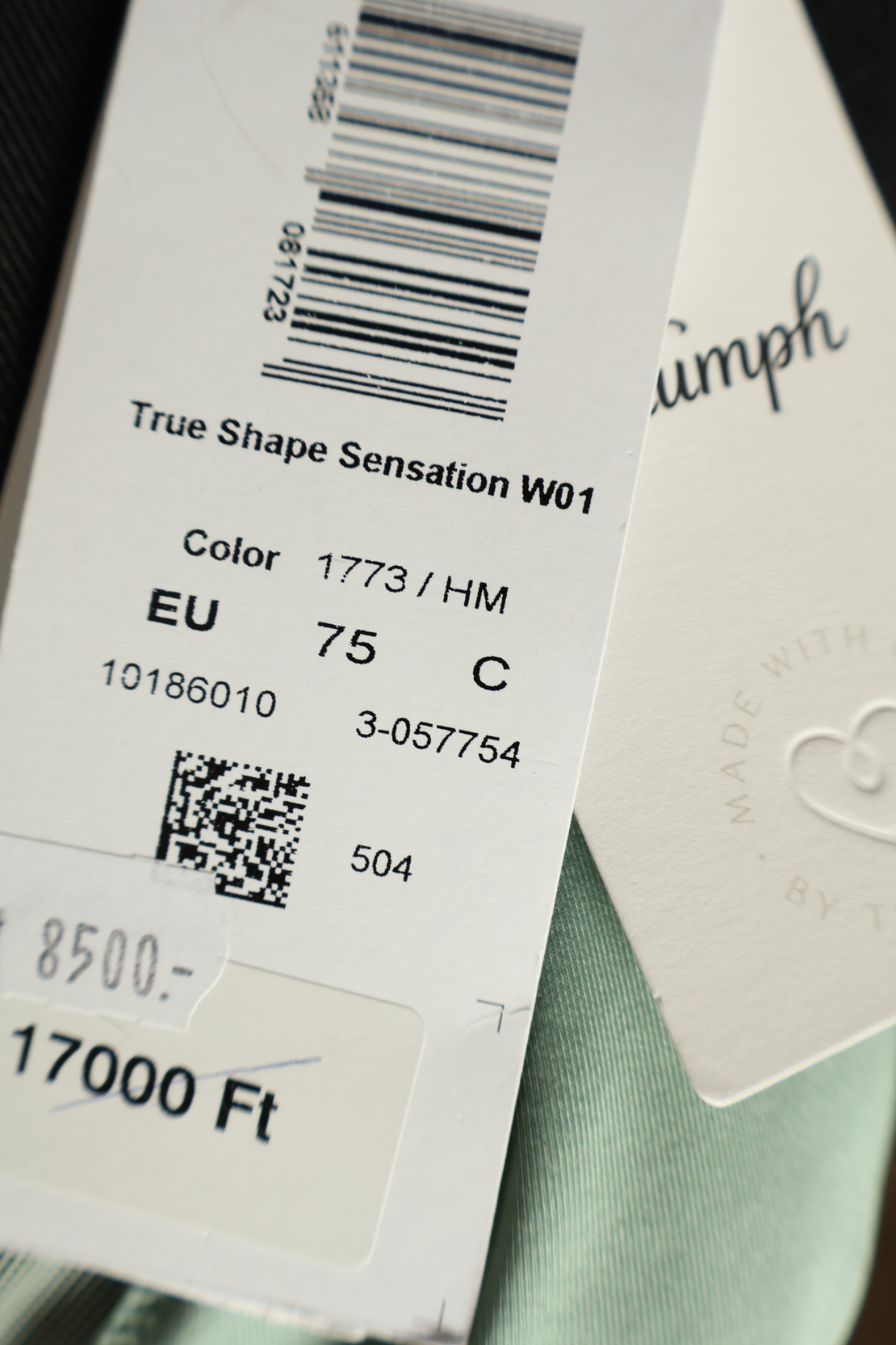 Triumph True Shape Sensation W01 • 75C
