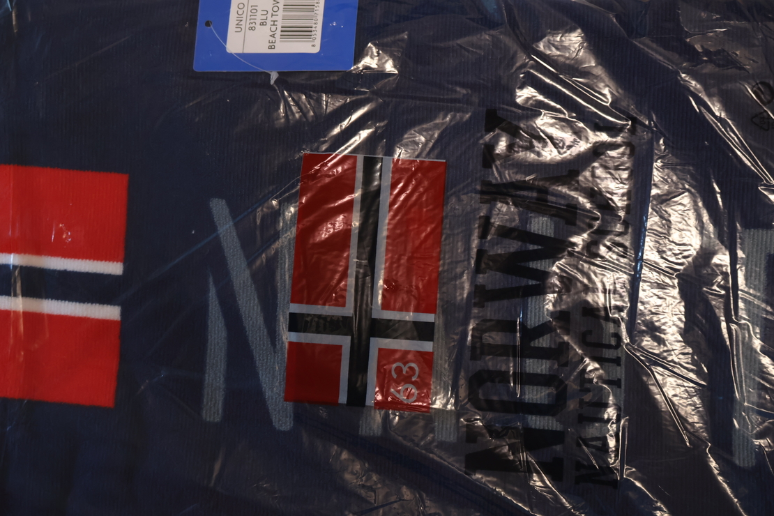 Norway 1963 Logo Beach Towel