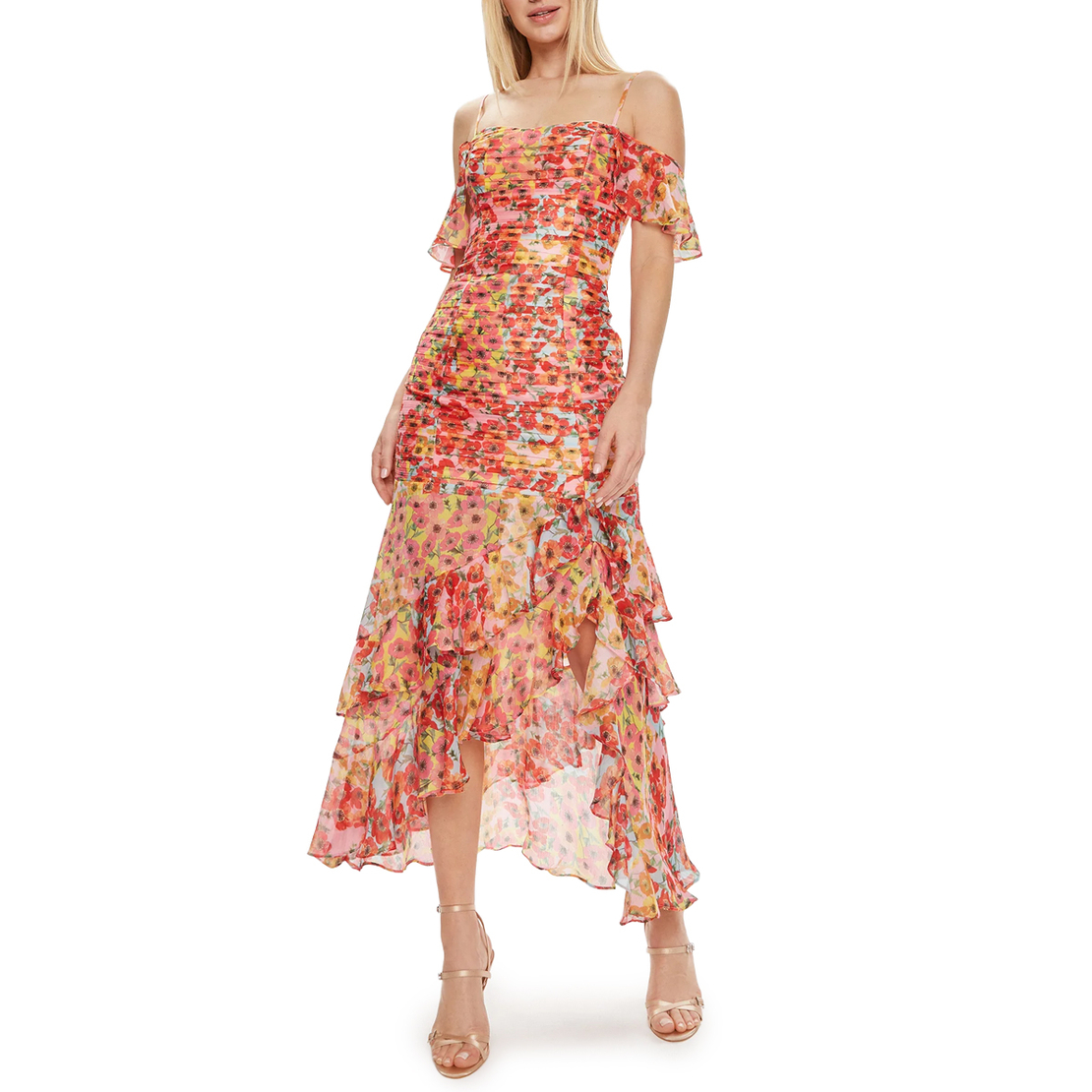 GUESS  - SS JULIANA DRESS дамска рокля • S