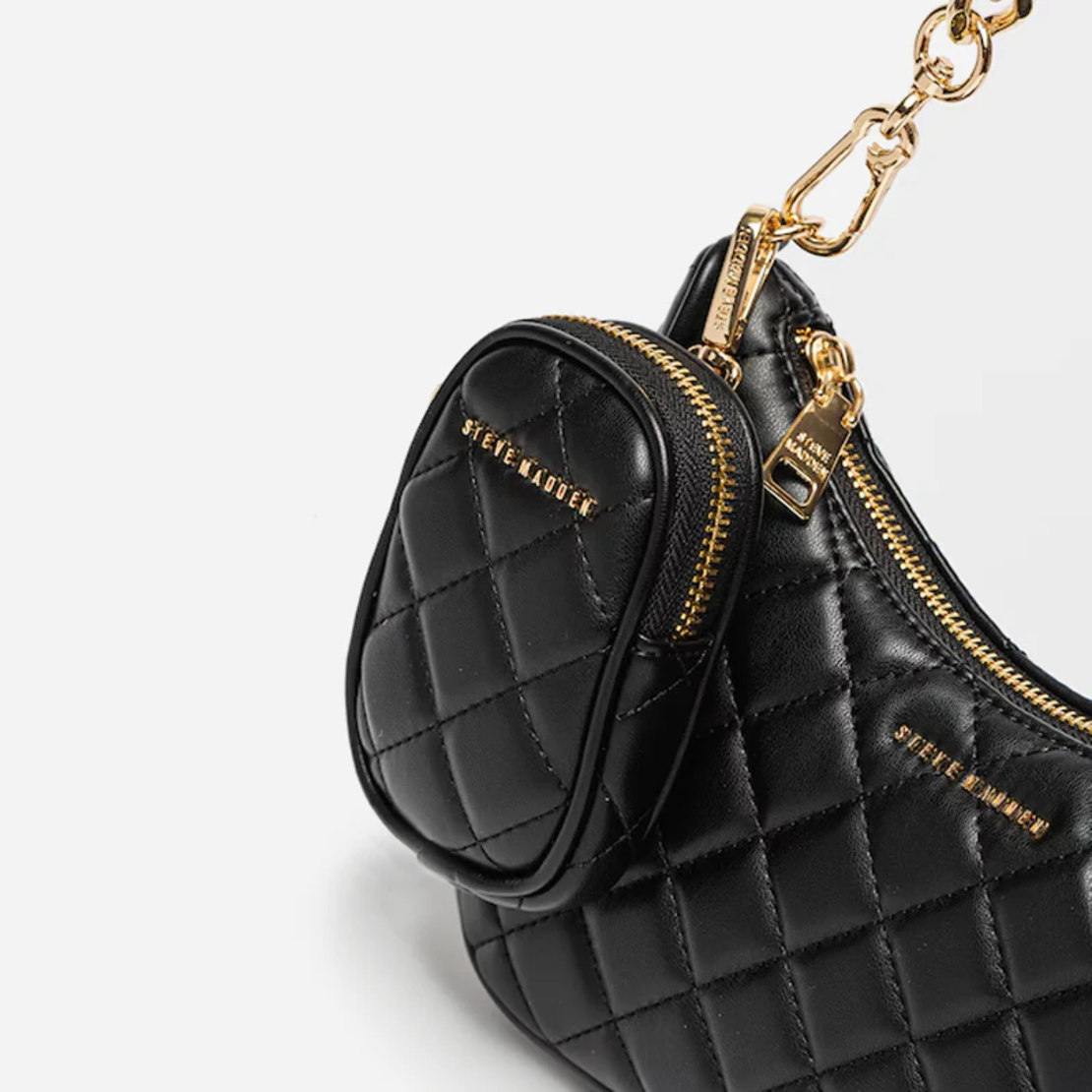 Steve Madden Black Shoulder Bag