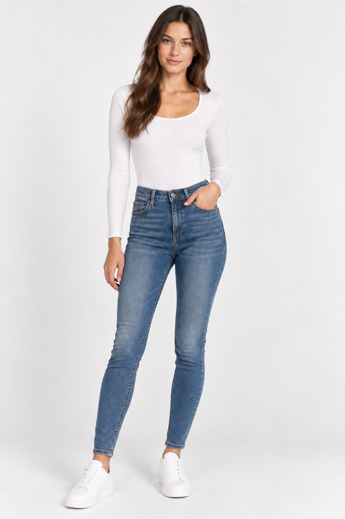 PIECES Skinny Fit дамски дънки • XS/L32