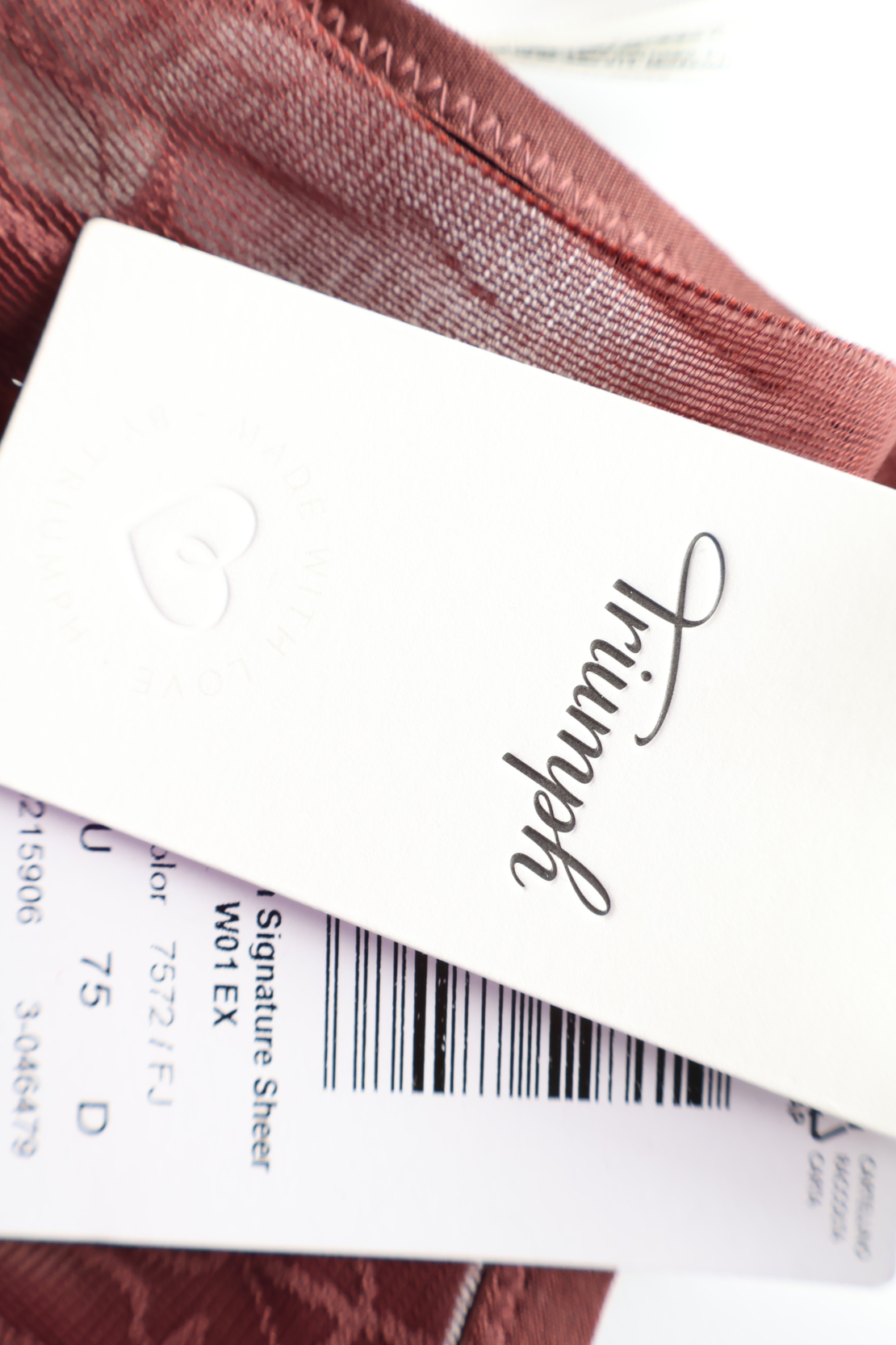 Triumph Signature Sheer Bra • 75D