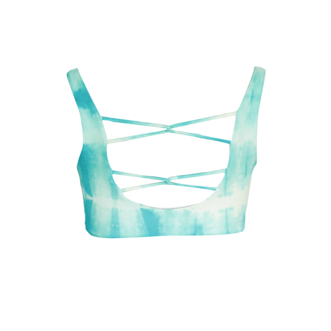 Karl Lagerfeld Strappy Back Bikini Top - S