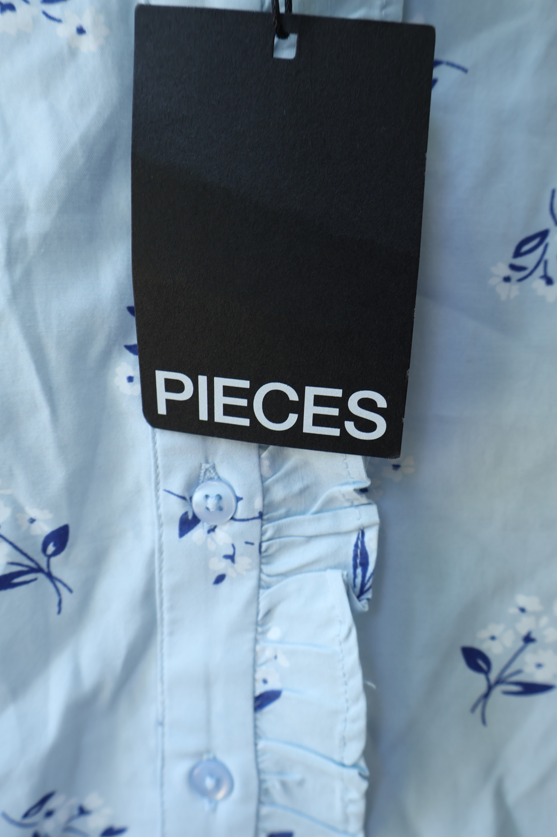Pieces Флорална блуза Nantucket Breeze • XL