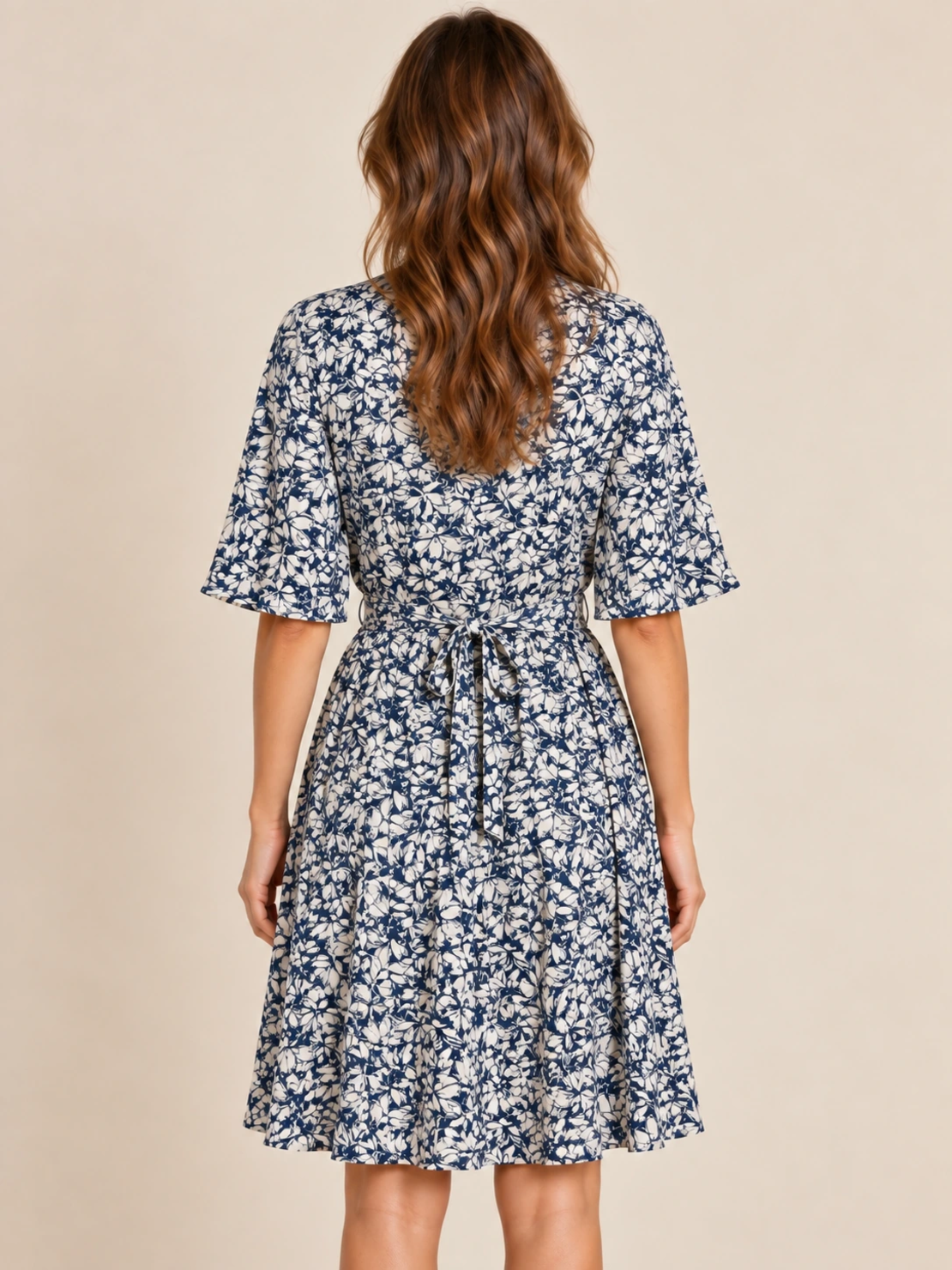 Vero Moda рокля риза с флорален десен • S