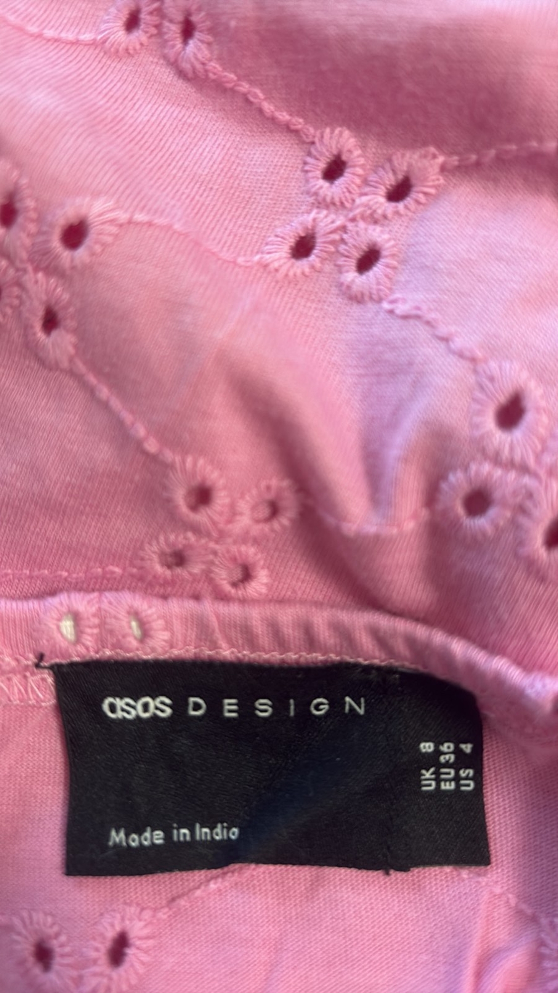 ASOS DESIGN розова рокля • 36/S