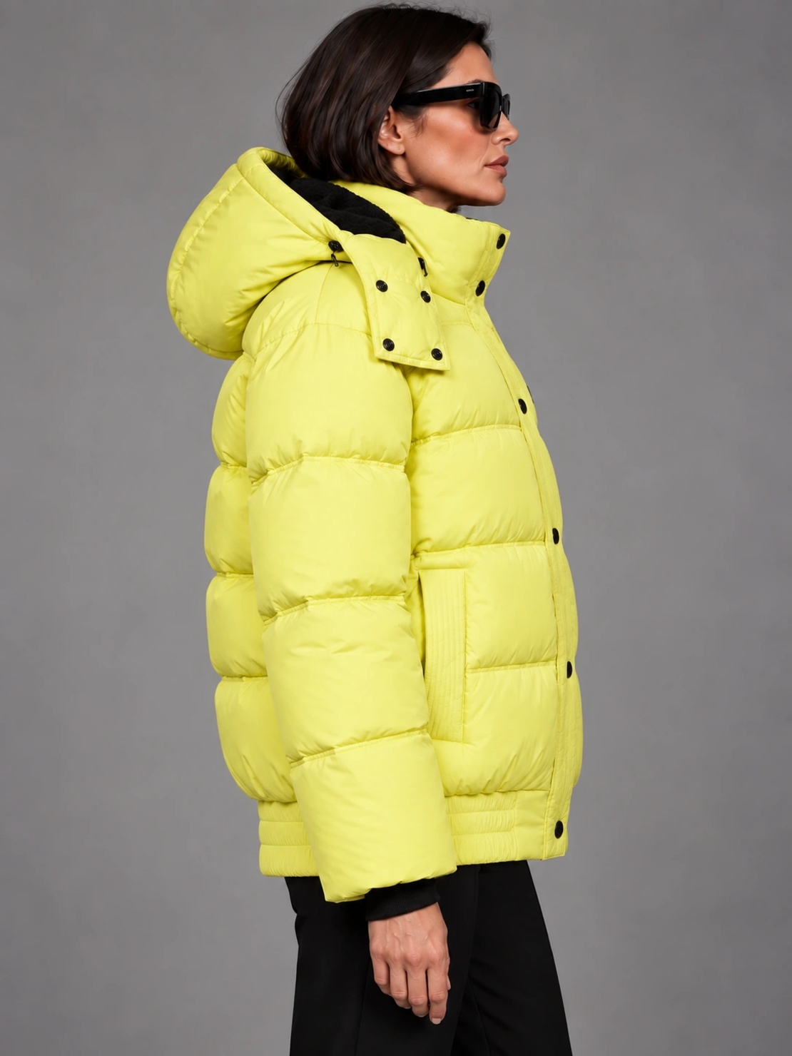 Topshop ватирано яке с качулка • 42