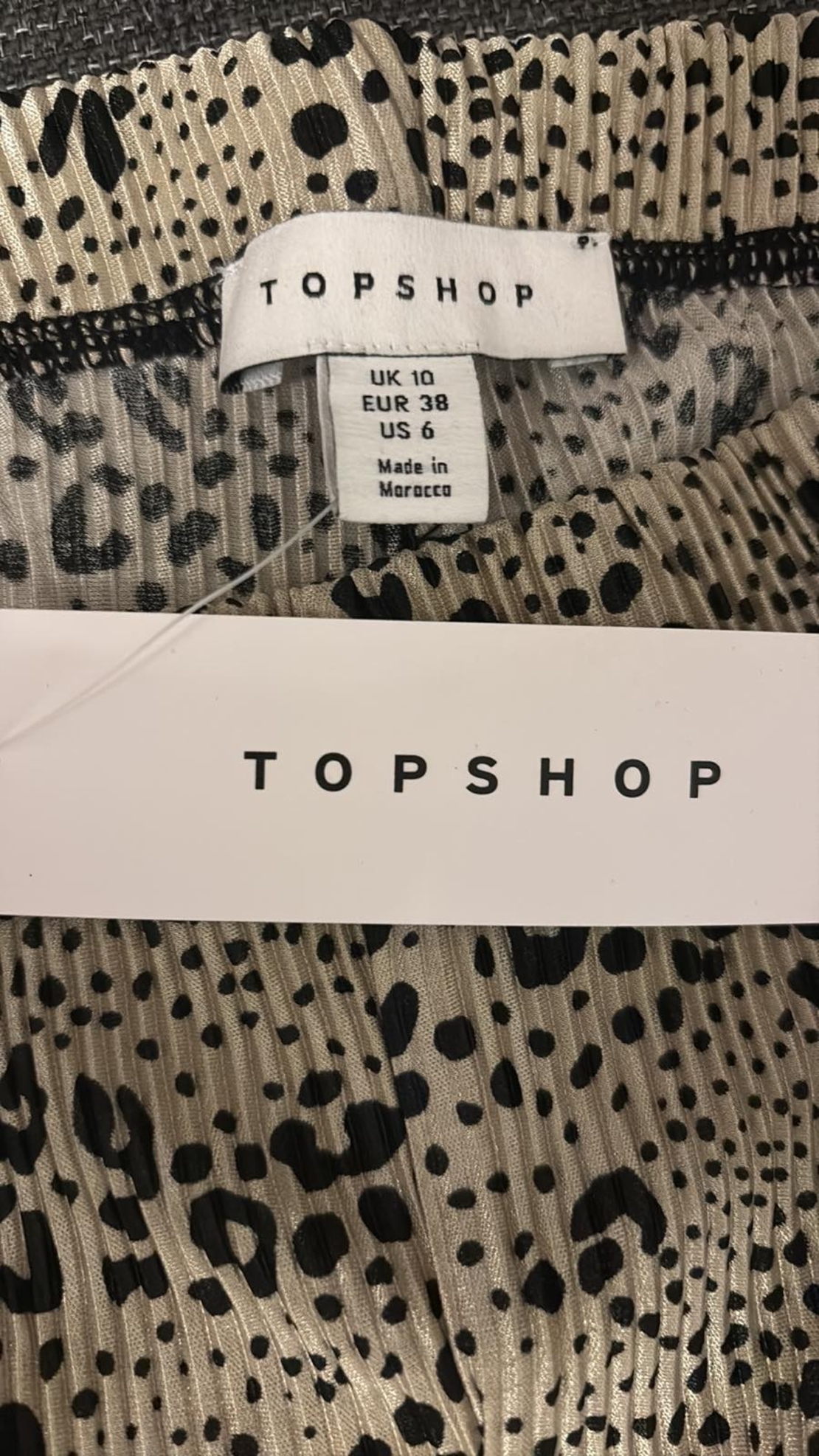 TOPSHOP плисиран панталон • 38 / S - М