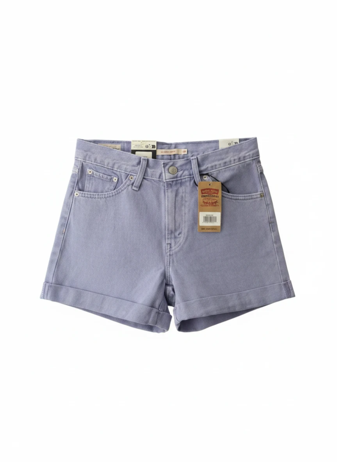 Levi’s ’80s Mom Shorts дамски къси дънки лилави W26 / M
