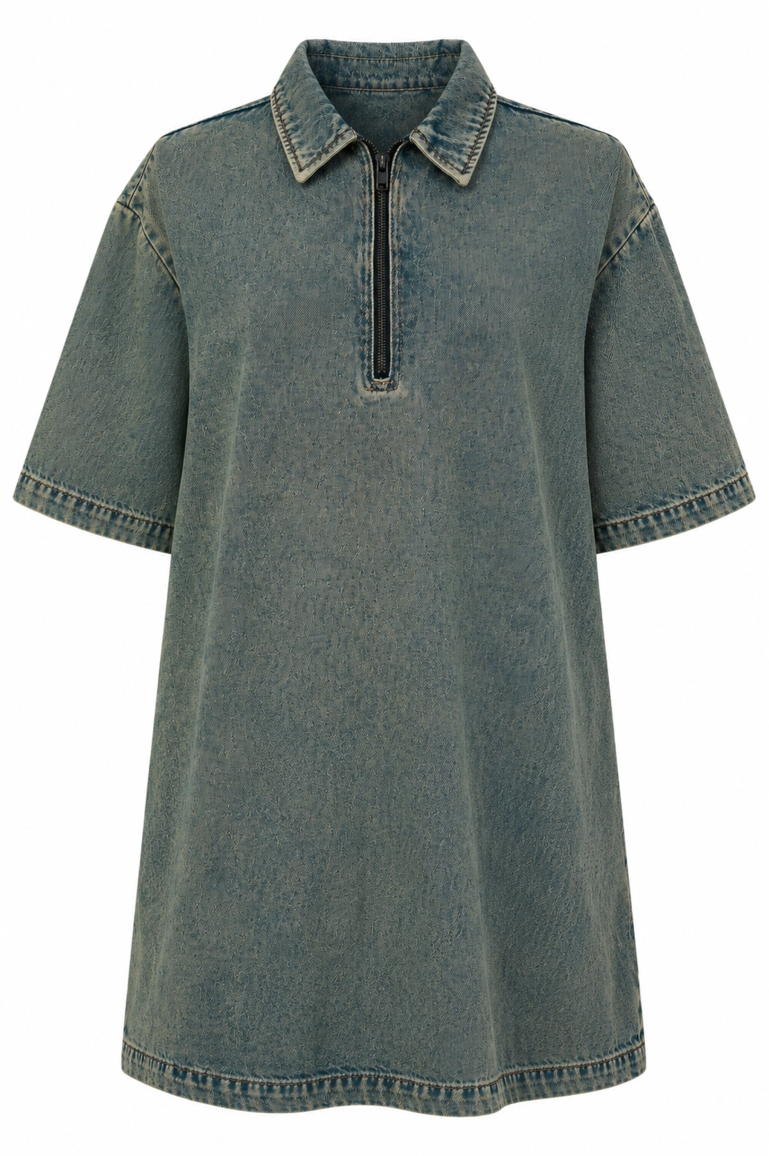 PIECES Дънкова рокля • M Oversized