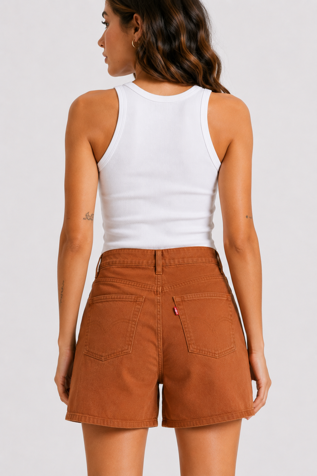 Levi’s High-Rise Baggy къси панталони • W27