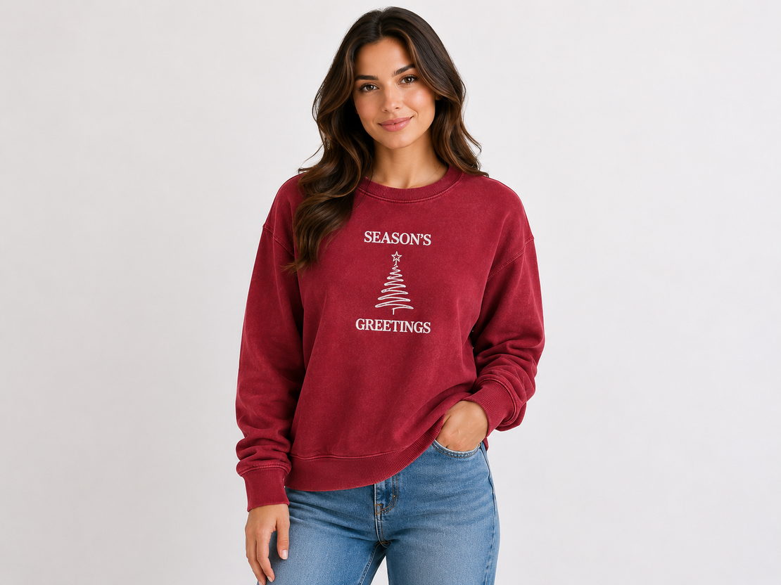 Vero Moda суитшърт Season’s Greetings • S