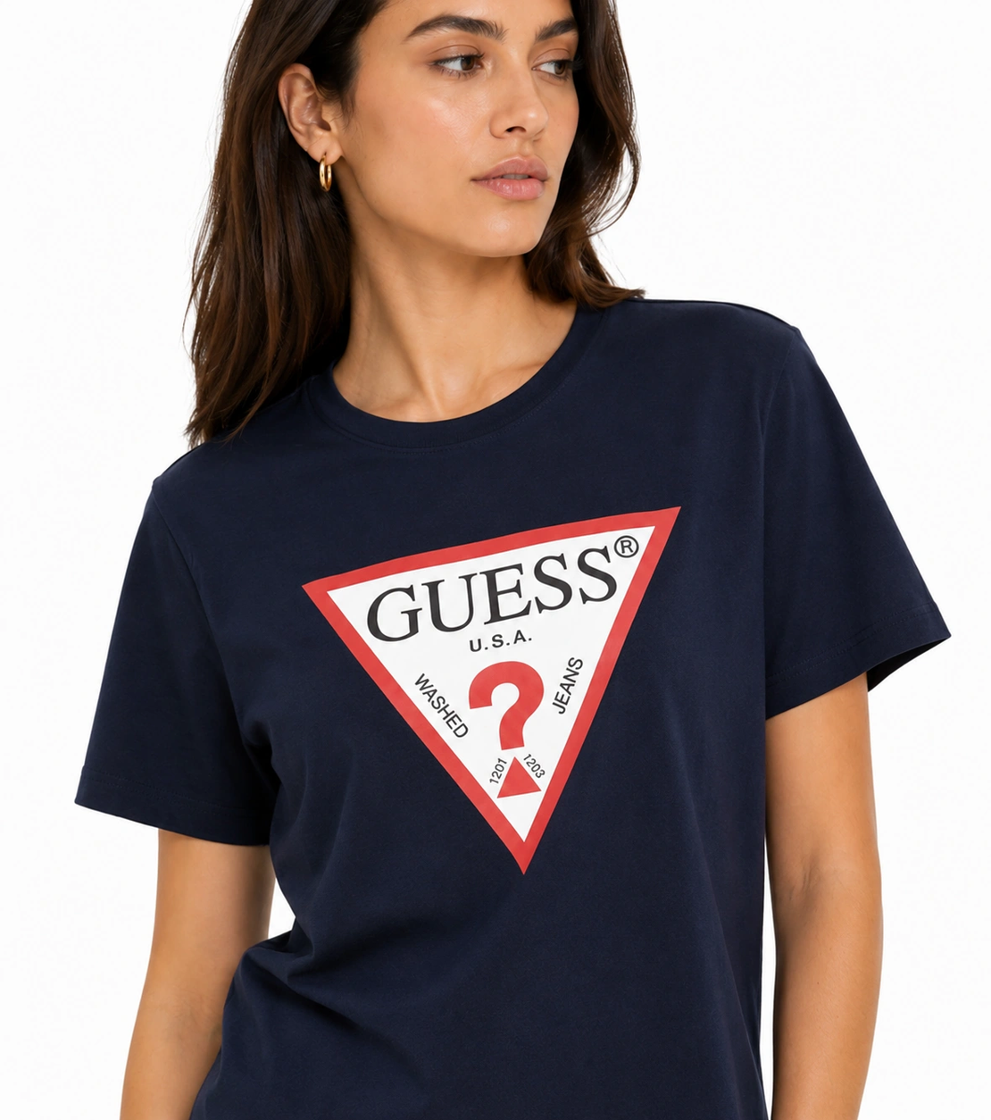 GUESS JEANS дамска тениска • L