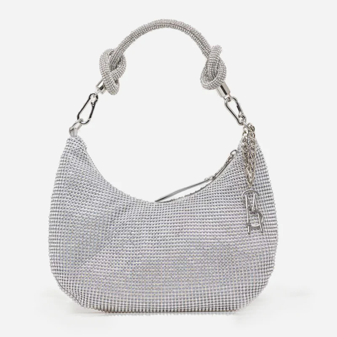 Steve Madden Electric Silver Shoulder Bag